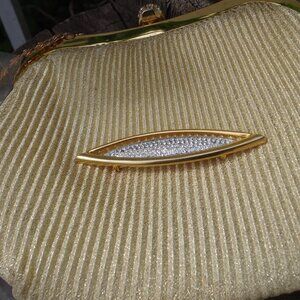 High End A Jennifer Moore Genuine Crystal Brooch From 1965